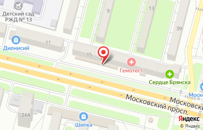 Аптечный пункт Ритм на Московском проспекте, 15 на карте