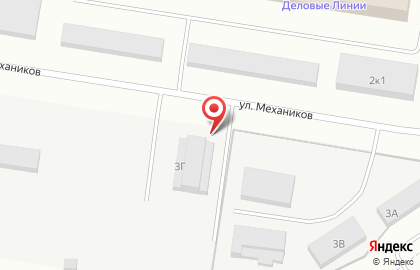 Производственное объединение ВторЦветЧерМет на улице Механиков на карте