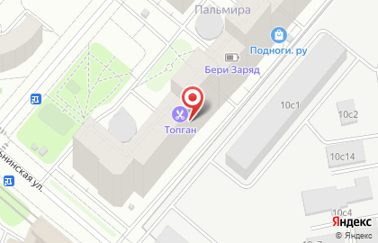 Ателье в Москве на карте