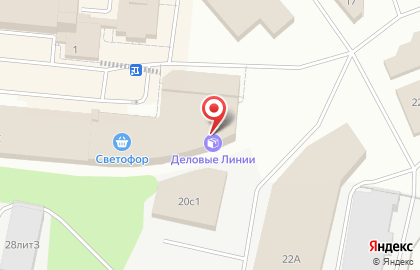 Магазин одежды Оника на Сосновой улице на карте