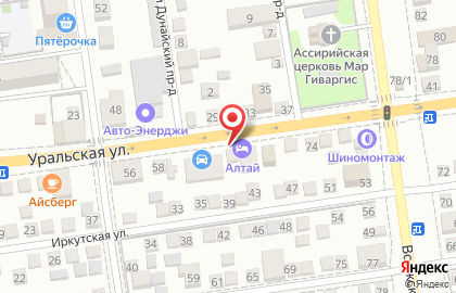 Отель Алтай на карте