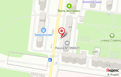 Аптека Здоровый Город на Минской улице на карте