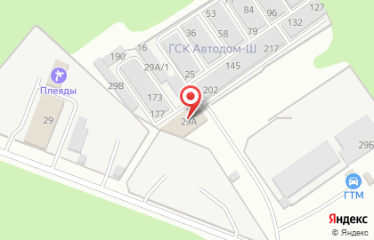 Гаражный кооператив Автодом-Ш на карте