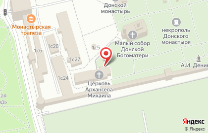 Церковь Михаила Архангела на карте