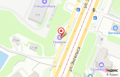 АЗС в Курске на карте