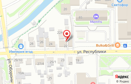 Магазин цветов в Красноярске на карте