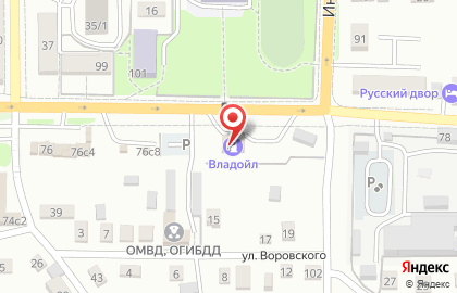 ВладОйл ДВ во Владивостоке на карте
