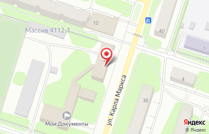 Управление капитального строительства на улице Карла Маркса на карте