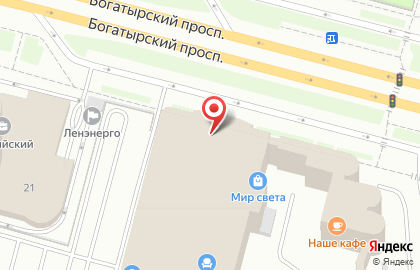 Салон кухни "ЗОВ" в МЦ "Богатырь" на карте