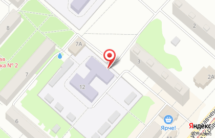 Детский сад №40 в Красноярске на карте