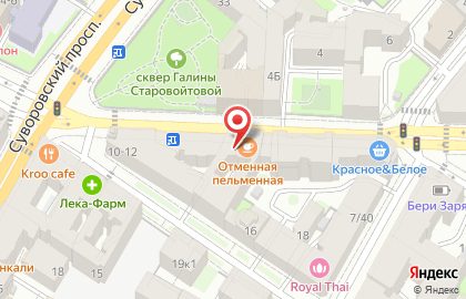 Ресторан Рица на карте