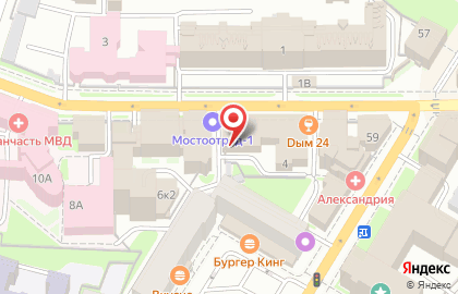 Продовольственный магазин на Малой Покровской улице на карте