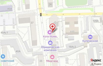 Хостел Робин Гуд в Красноярске на карте