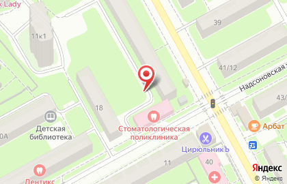 Стоматологическая поликлиника, г. Пушкино на карте
