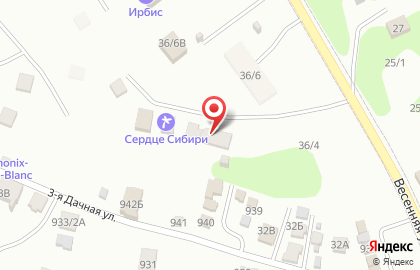 Гостевой двор Сердце Сибири на Весенней улице на карте