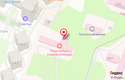 Поликлиника №2 в Новочебоксарске на карте