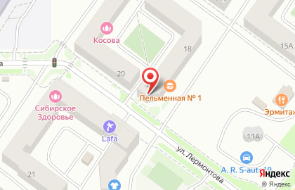 Национальная юридическая коллегия на улице Лермонтова на карте