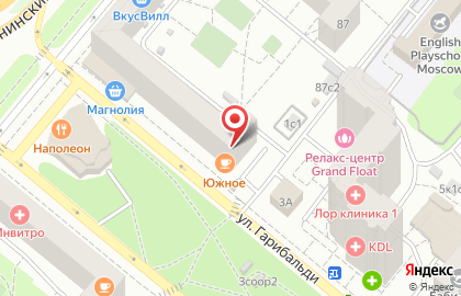 Салон эпиляции Wax & Go на Ленинском проспекте на карте