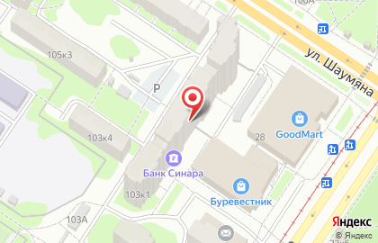 СКБ-Банк в Екатеринбурге на карте
