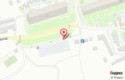 Автостоянка в Красноярске на карте