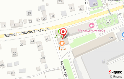 Магазин у дома Бристоль на Большой Московской улице на карте