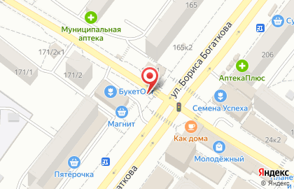 ООО ЛиК на улице Бориса Богаткова на карте
