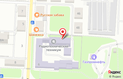 Каменск-Уральский радиотехнический техникум в Каменск-Уральском на карте