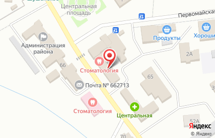 Азиатско-Тихоокеанский банк в Красноярске на карте
