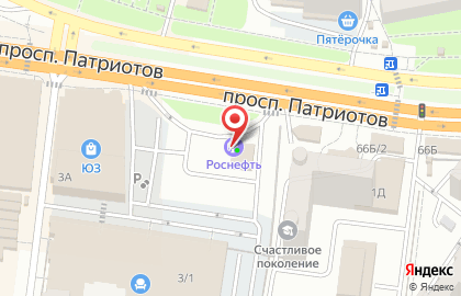 Банкомат Вбрр на проспекте Патриотов на карте