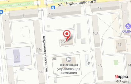 Центр диагностики и консультирования на улице Чернышевского на карте