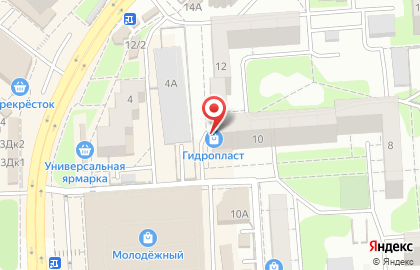 Группа компаний Гидропласт на улице Владимира Невского на карте