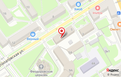 Адвокатский кабинет Соколовой Н.К. на карте