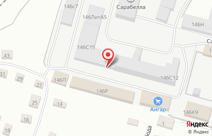 Магазин мебели Меббери на улице Азина на карте