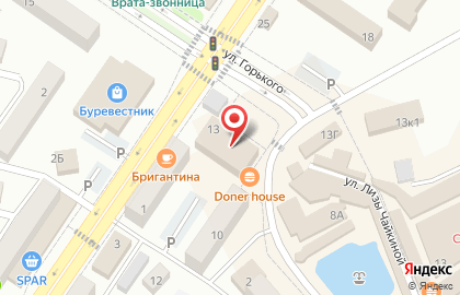 Магазин чая и кофе на ул. Горького, 13 на карте