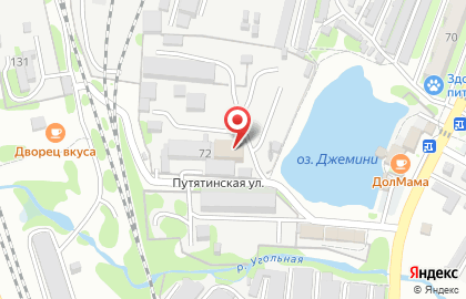 Служба заказа пассажирского транспорта ТрансАэроСервис на улице Лермонтова на карте