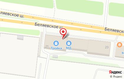 Магазин зоотоваров Корма56 в Ленинском районе на карте