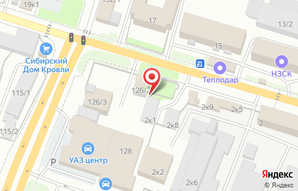 Агентство грузоперевозок в Калининском районе на карте