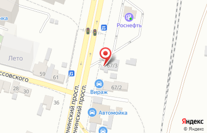 Автосервис РемБаза 36 на улице Рокоссовского на карте