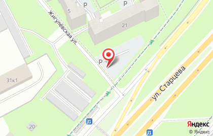 Автостоянка в Перми на карте