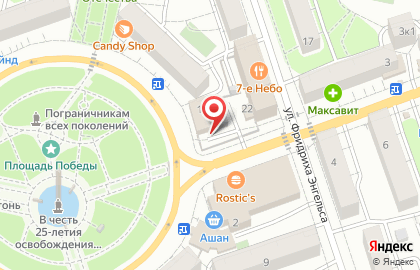 Служба курьерской доставки СберЛогистика на улице Маршала Жукова на карте