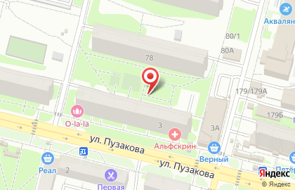 Фломаркер на улице Пузакова на карте