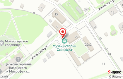 Музей Остров-град Свияжск на карте