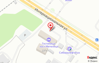 Продовольственный магазин Юсинка на Интернациональной улице на карте