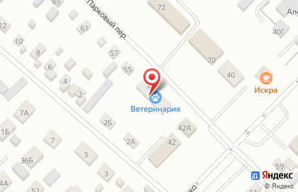 Сибирский информационный центр+ в Парковом переулке на карте