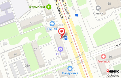 Магазины автозапчастей Exist.ru в Тракторозаводском районе на карте