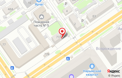 Сеть фирменных кондитерских Бабушкино печево на улице Дуси Ковальчук на карте