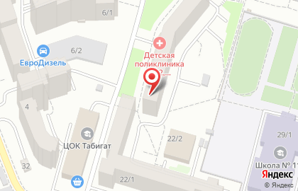 Салон-парикмахерская Гала на Дуванском бульваре на карте