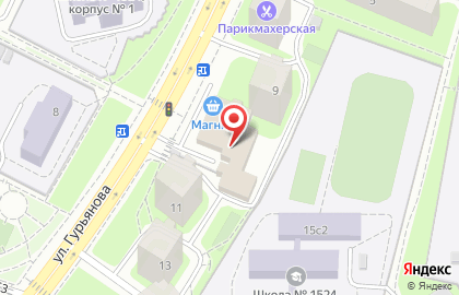 Магазин ортопедических и анатомических матрасов Комфорт на улице Гурьянова на карте