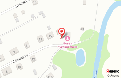 Гостевой дом Новая русская баня на карте