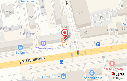 Пиццерия 7 LiR на карте